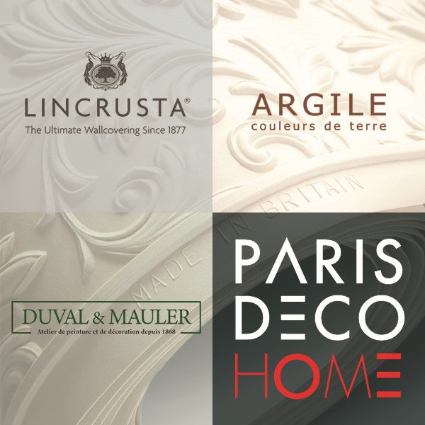 Lincrusta invitation to Paris Deco Home 2023